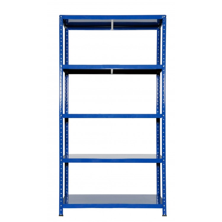 Scaffalatura G-Rack 5 Ripiani | Portata 175kg A Ripiano | Blu 180x90x40cm | Senza Bulloni - Foto 12