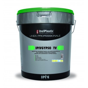 Pittura e fondo 2in1 traspirante idropittura acrilica m/emulsione opaca IPIVGYPSO TV