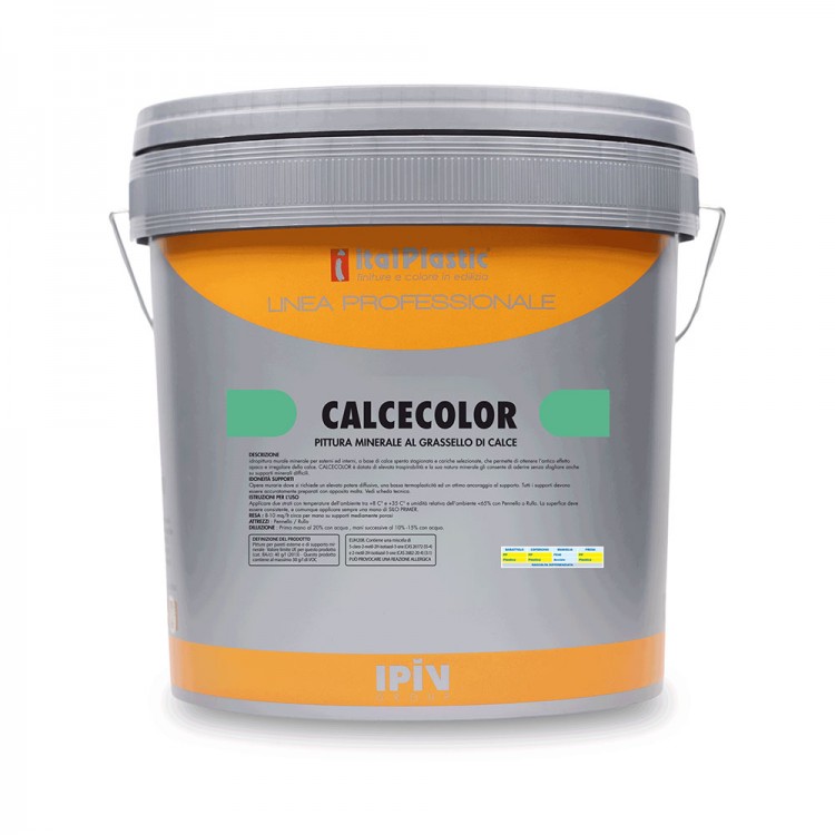 CALCE COLOR - Pittura minerale al grassello di calce per interni ed esterni