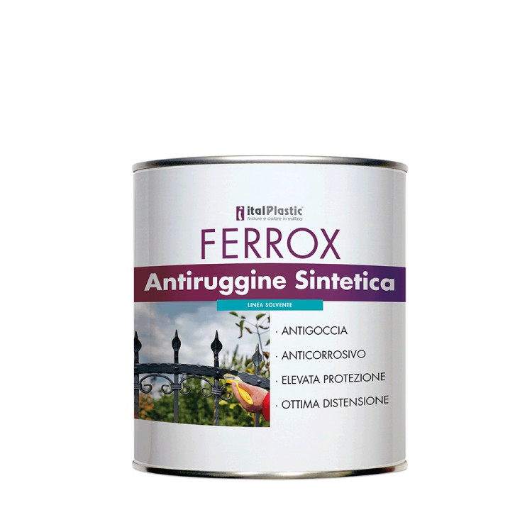 Antiruggine sintetica a solvente per interni ed esterni FERROX