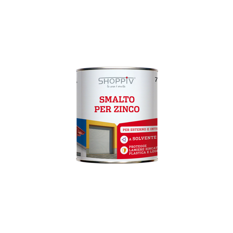 Smalto sintetico satinato acrilico a solvente interni esterni Zinco Shoppiv Smalto sintetico satinato acrilico a solvente interni esterni Zinco Shoppiv