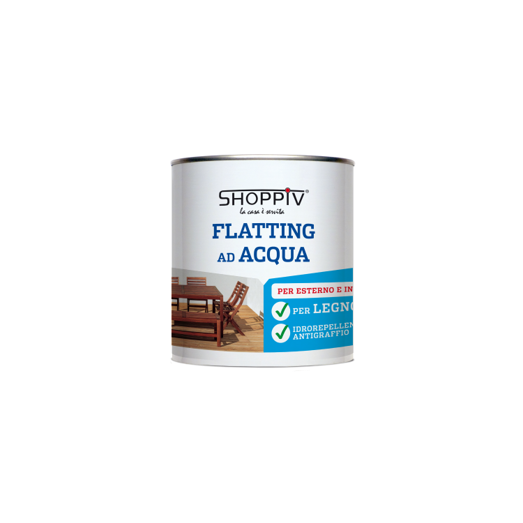 Flatting all'acqua per legno neutro Shoppiv Flatting all'acqua per legno neutro Shoppiv